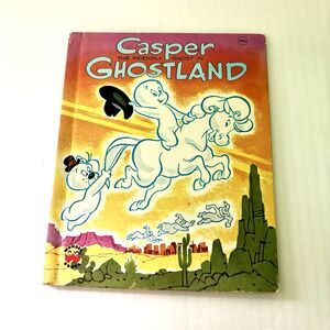 Casper the Friendly Ghost in Ghostland Book 1965 Vintage Hardcover
